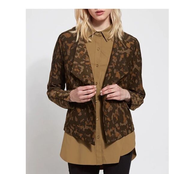 Lysse Sophia Crepe blazer Jacket Small - Picture 1 of 13